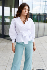 22812 Блузка женская (белый)