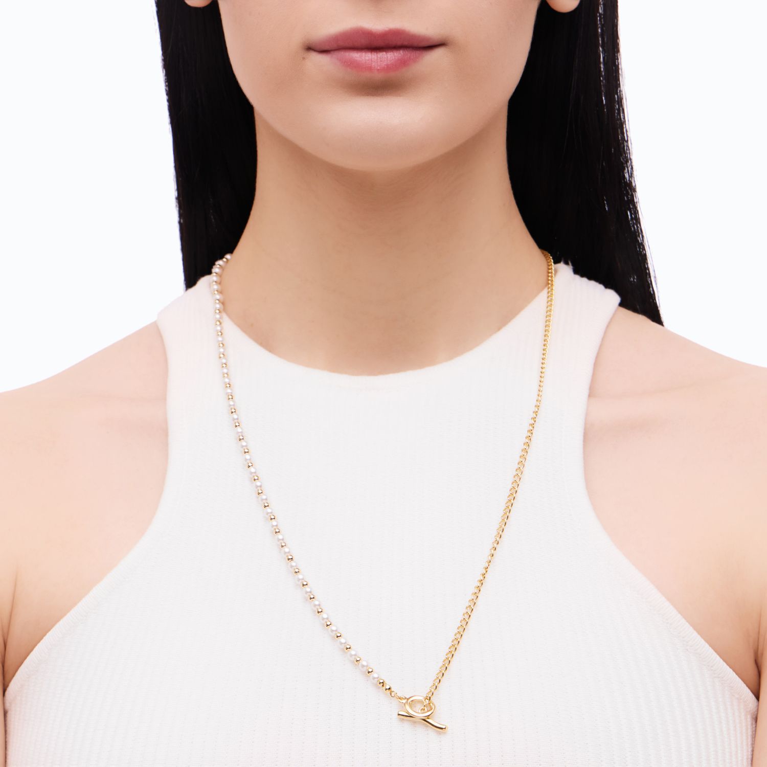 Колье Mix Pearl Necklace