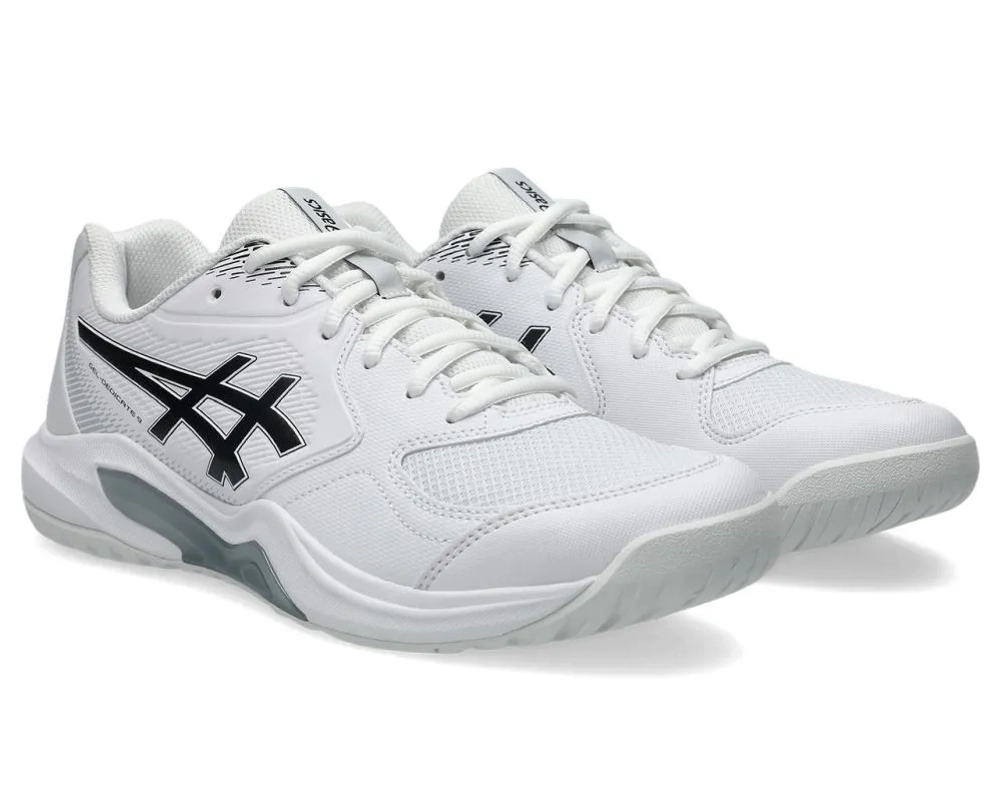 Мужские кроссовки теннисные Asics Gel-Dedicate 9 - white/black