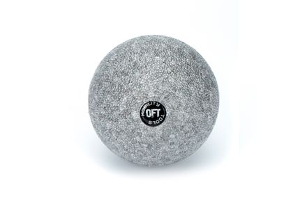 Шар массажный одинарный 8 см серый