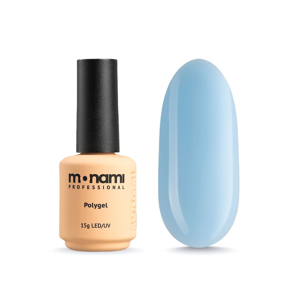 Monami Liquid PolyGel Marshmallow - Жидкий полигель 24 голубой, 15мл