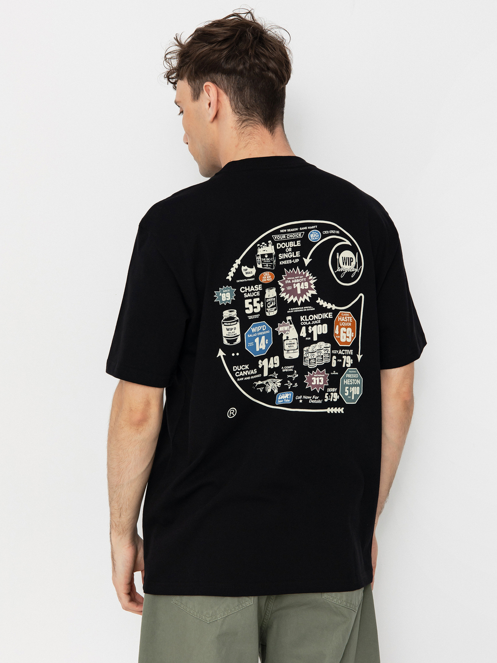 Футболка Carhartt WIP Catalogue C Logo