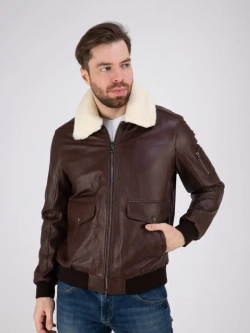 Куртка кожаная из натуральной кожи Турция