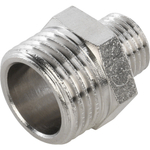 Ниппель переходной STOUT НН 1/2"х1/4"никель