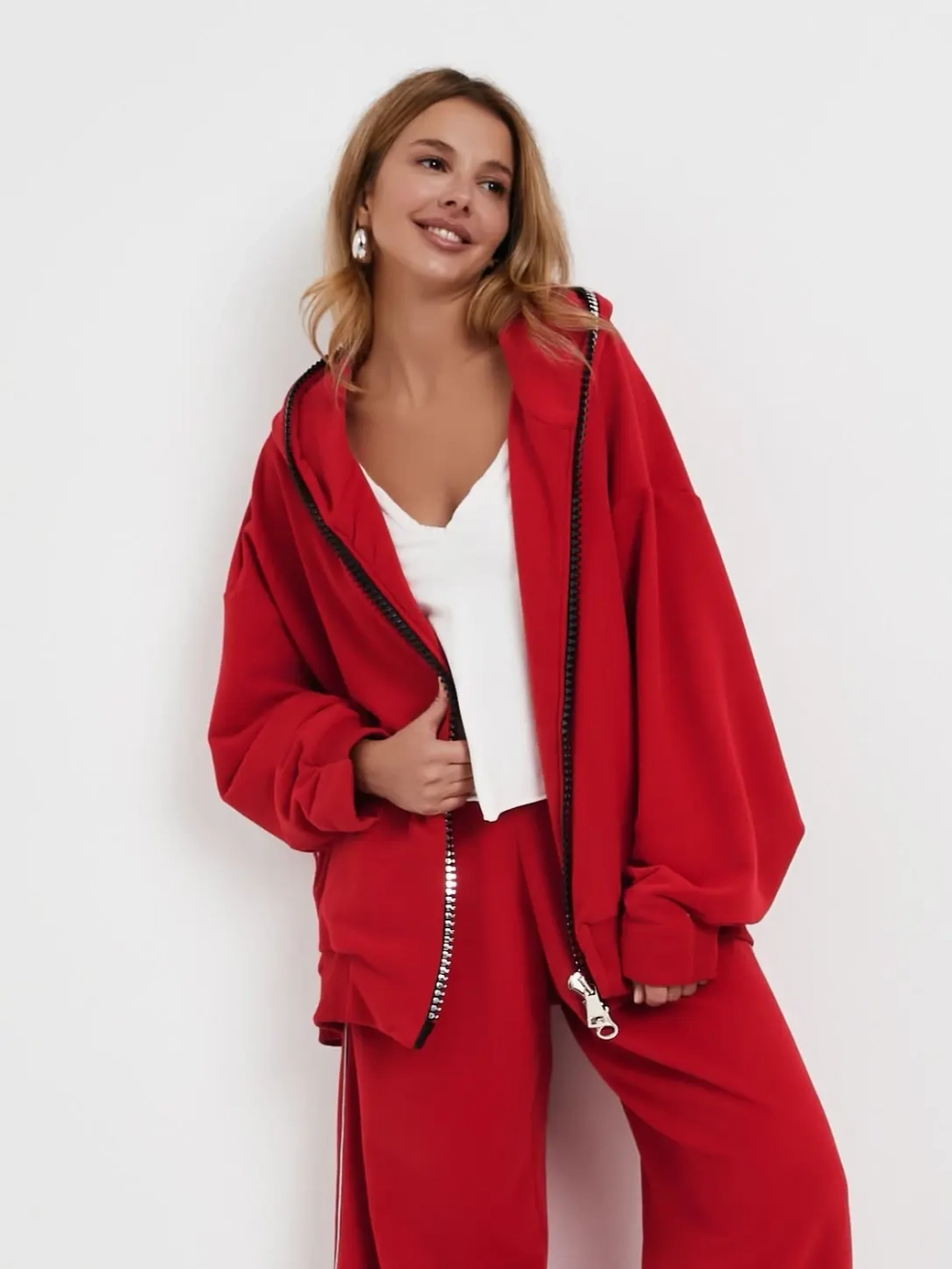 Худи ВЕСТ Спорт Шик Красный