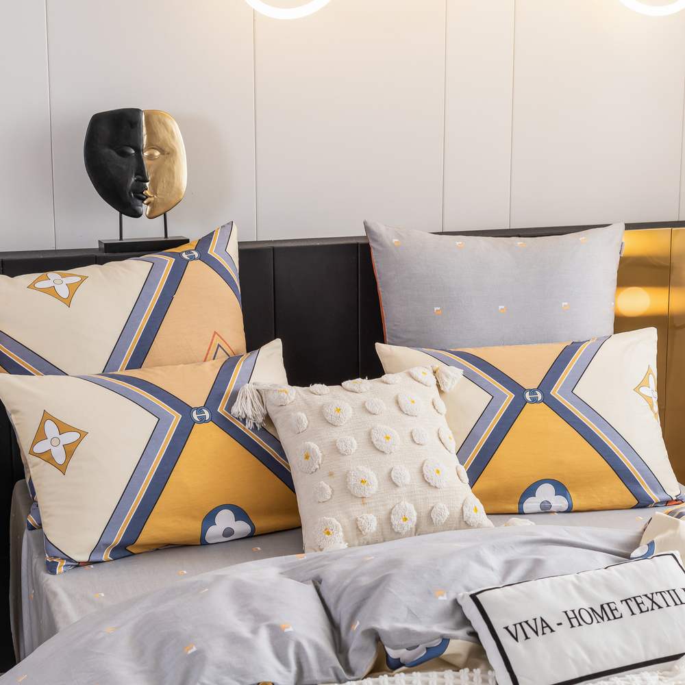 Комплект постельного белья Люкс Сатин 100% хлопок A283