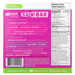 No Sugar Company, Keto Bar™, брауни с шоколадной помадкой, 12 батончиков по 40 г