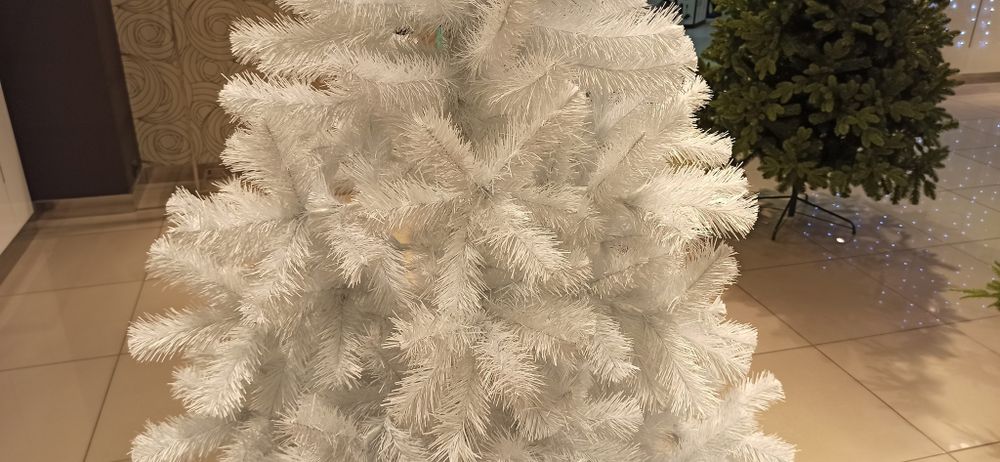 Большая белая елка «Рублевская» (белая пвх) 3 м