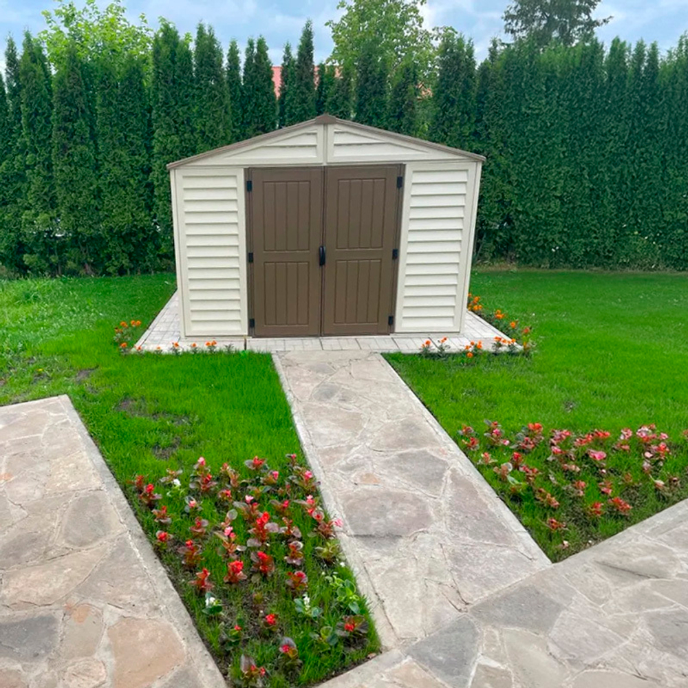 Пластиковый сарай-хозблок WoodBridgePlus