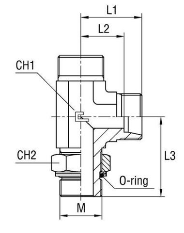 Штуцер FRLG DS12 M18x1.5 (корпус) CAST