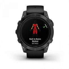 Garmin EPIX PRO Gen 2 47 мм Standard — серый корпус, черный ремешок