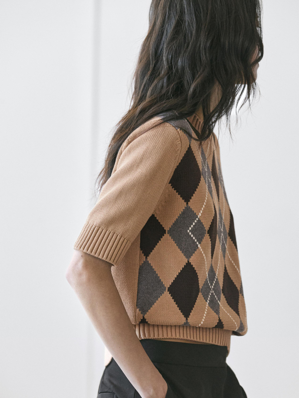 Massimo Dutti Трикотажный свитер, цвет верблюжьей шерсти