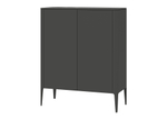 Шкаф Type 2 двери низкий (темно-серый)