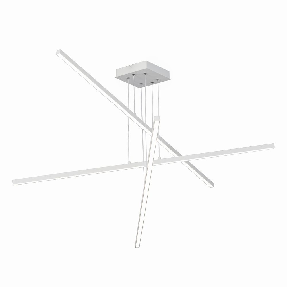 Citilux Стиг CL203230 LED Люстра подвесная с пультом Белая