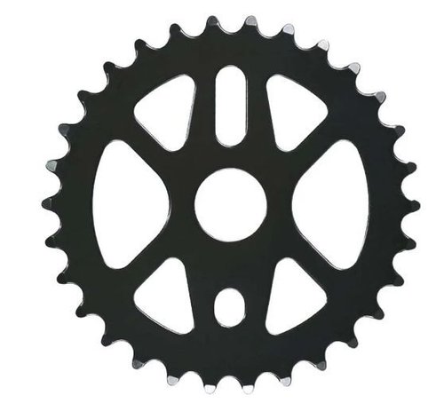 Передняя звезда BMX CW-1437S 1/2"*1/8"*25T,черная (10702070/031222/3426786, Китай)