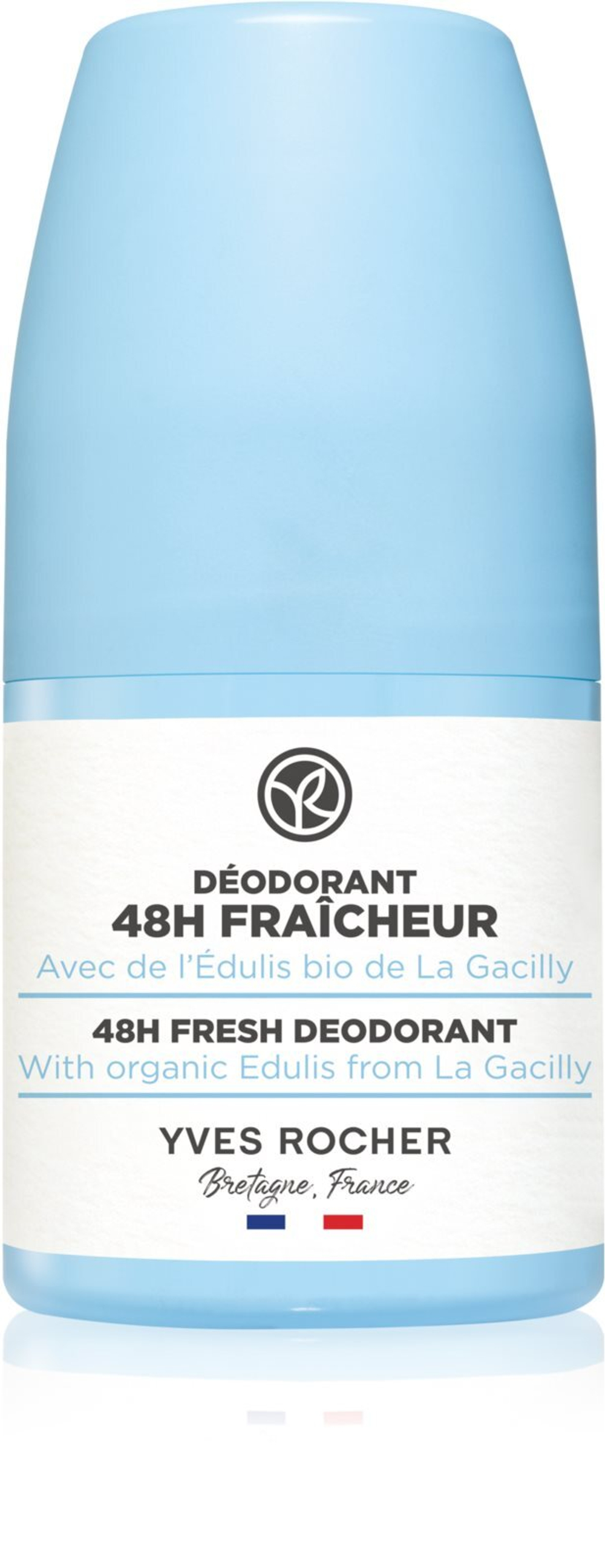 Yves Rocher 48 H Fresh - освежающий шариковый дезодорант /   50  ml  / GTIN 3660005083315