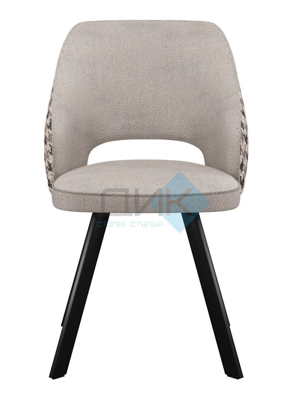 Стул DikLine 274 поворотный опоры чёрные