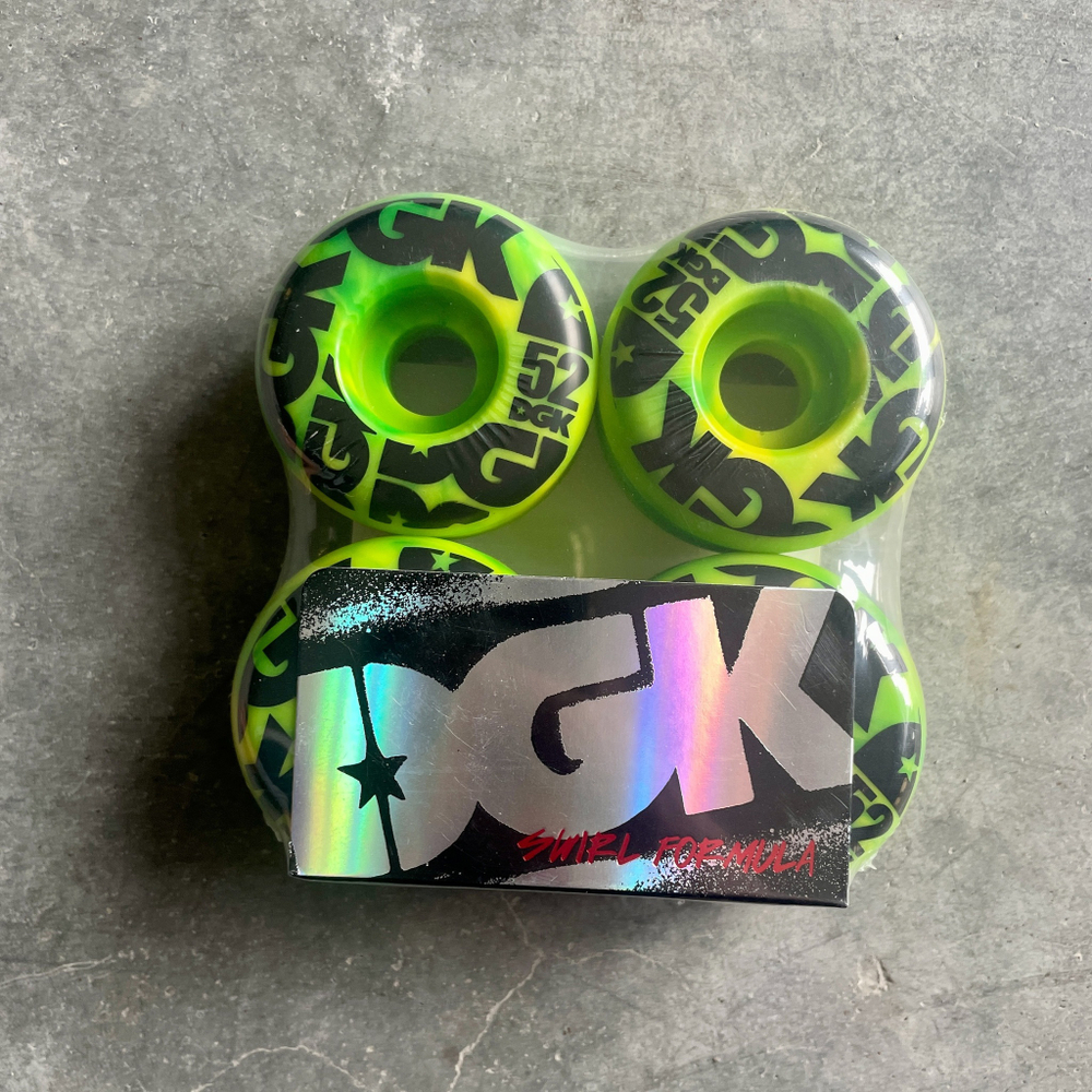 Колеса DGK Street Formula Swirl Green