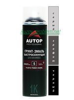 AUTOP Грунт-эмаль для пластика (№5) графит 650 мл
