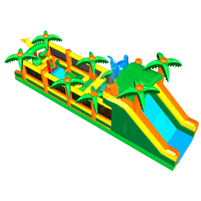 Надувная полоса препятствий "Пальмовый оазис"