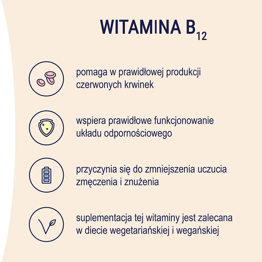 Диетическая добавка Naturell Vitamin B12, 60 таблеток