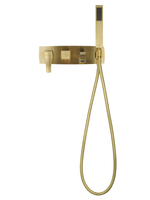 Смеситель для ванны встраиваемый WONZON & WOGHAND FLEX, Брашированное золото (WW-88889072-BG)