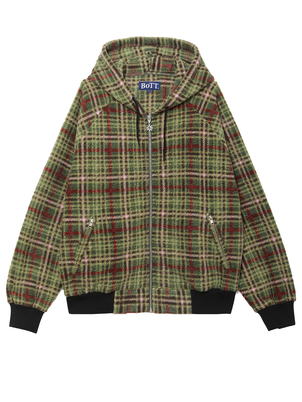 Толстовка С Капюшоном На Молнии Fleece Zip Hoodie