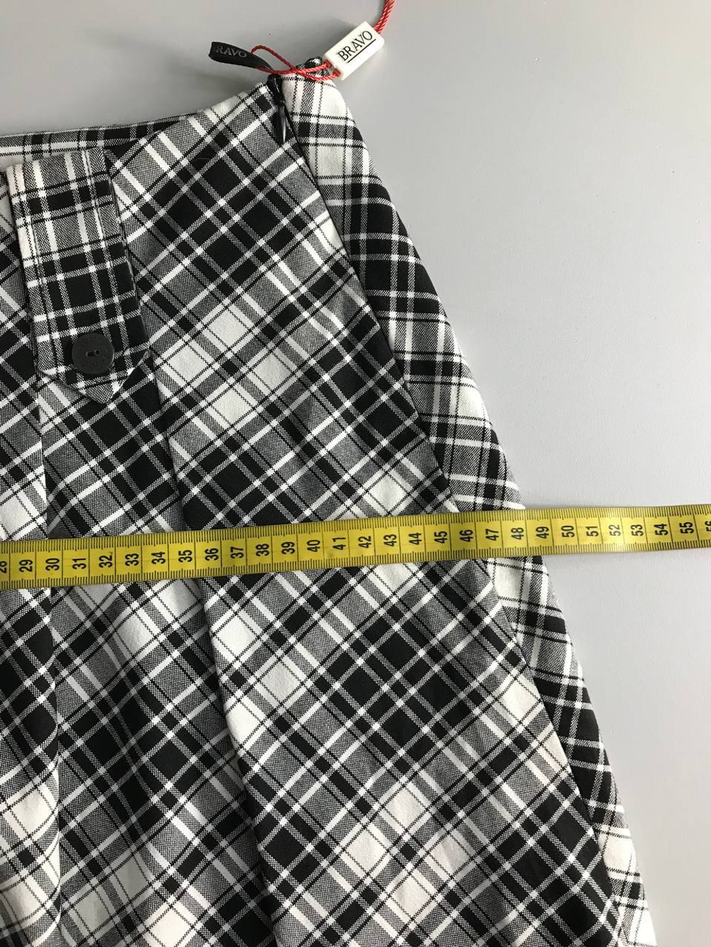 Юбка Bravo в стильную клетку, визуально 44 размер, новая