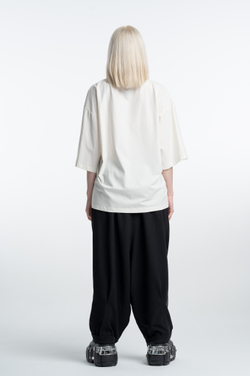 Футболка oversize из легкого трикотажа