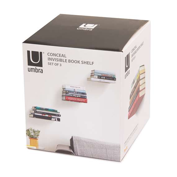 Набор полок conceal, 13х13х14 см, сталь, 3 шт.