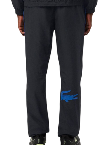 Мужские теннисные штаны Lacoste Tennis Printed - black
