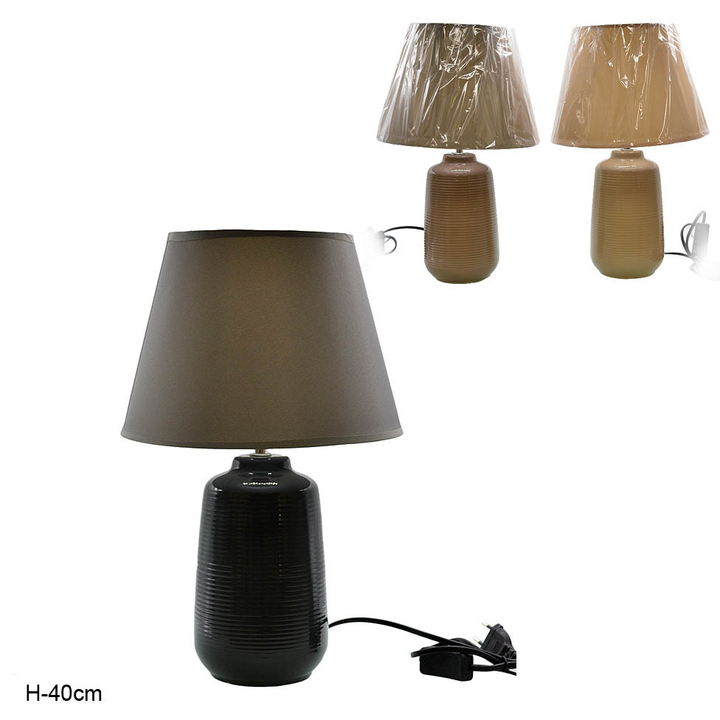 Светильник настольный цвет микс высота 40 см 2000000219738