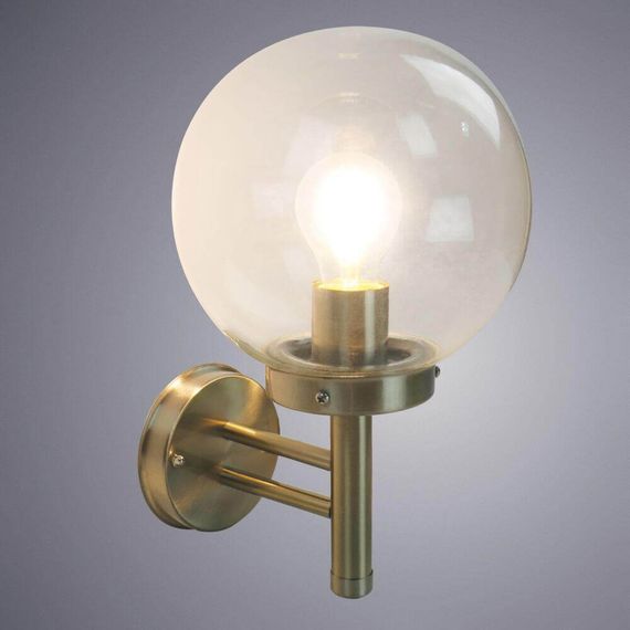 Уличный настенный светильник Arte Lamp Gazebo A8365AL-1SS