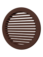 Решетка вентиляционная РКН фланец D160 D196 ASA Brown ERA