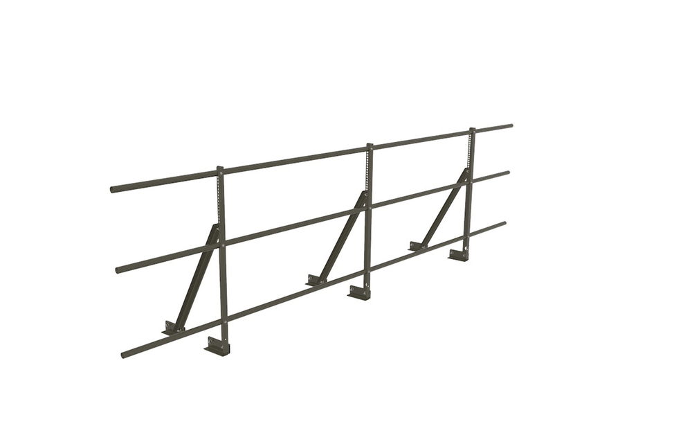 Кровельное ограждение Fachmann KO/ECO/800-3-3000 Фальцевый крепеж RAL