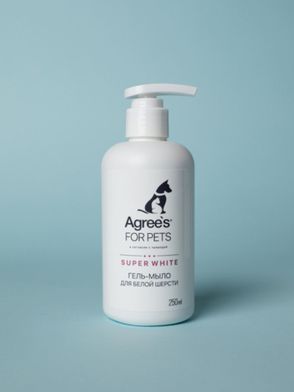 Гель-мыло для лап Agree’s for pets «SUPER WHITE»