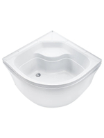 Душевая кабина RIVER  DUNAY XL 80/43 MT 80х80 см,  матовое стекло, поддон высокий, гидромассаж, увеличенная высота, крыша