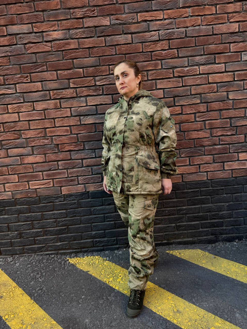 Женская горка валькирия /мох лайт/ осень-зима