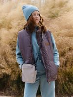 Жилет со съемным капюшоном "Темный шоколад" 7+