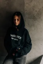 Худи Hardlunch Hot wings черный