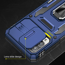 Чехол Safe Case с кольцом и защитой камеры для Samsung Galaxy A22