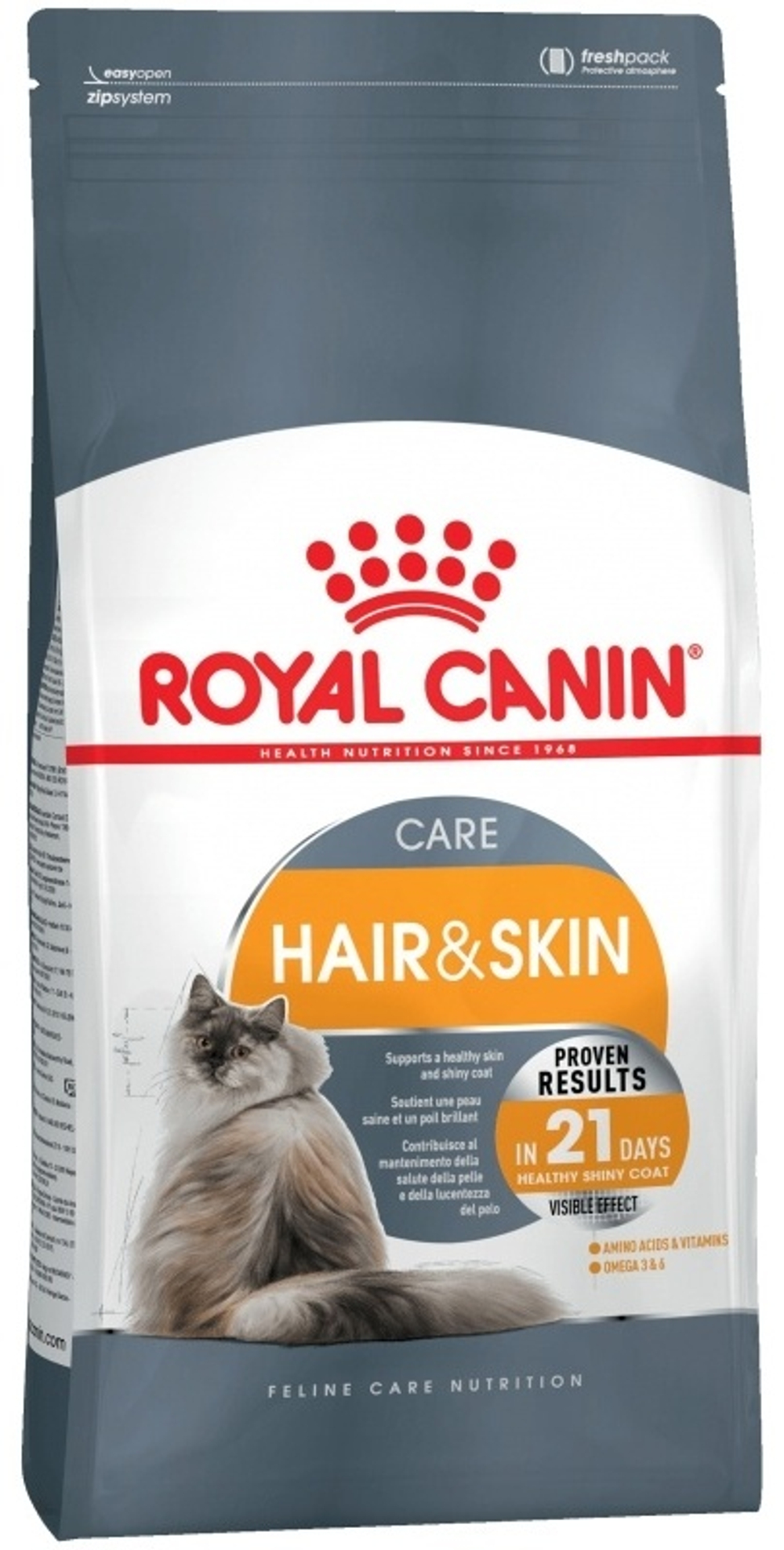 СУХОЙ КОРМ FCN HAIR&SKIN CARE 400G
