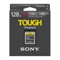 Sony 128GB CFexpress Type B TOUGH Memory Card (CEBG128/J)