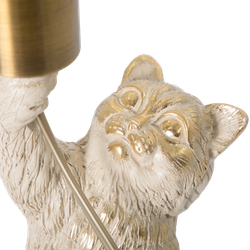 Светильник бытовой Кот Люмен Айвори