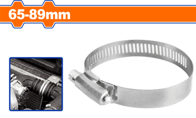 Червячный хомут 65х89 мм 10 шт (60/600) WADFOW WHU2912