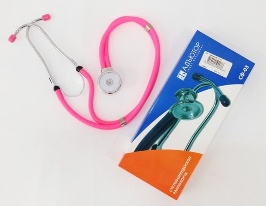 Стетоскоп Адъютор (розовый)