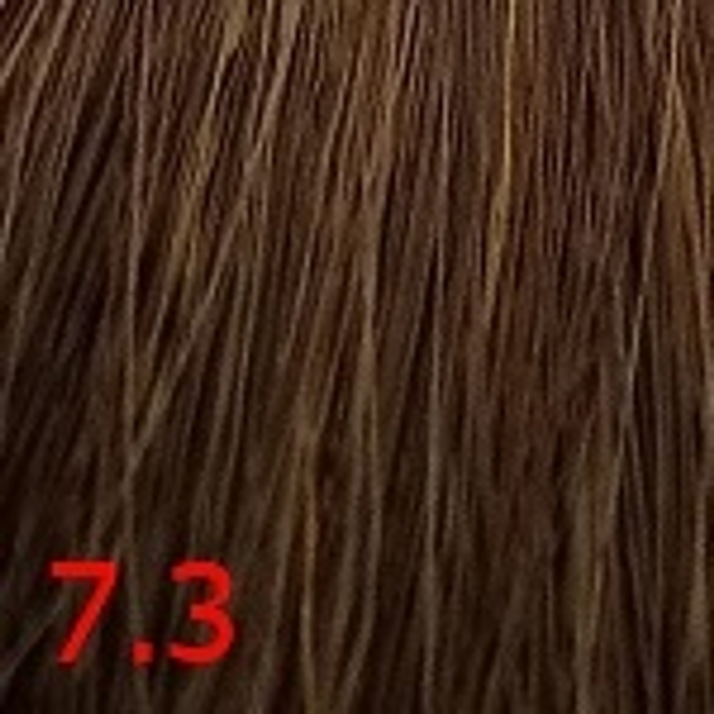 Крем-краска для волос Оттенок 7.3 Натуральный золотистый блондин KEEN XXL Colour Cream Mittelblond Gold 100мл