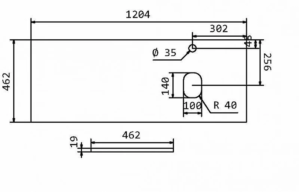 Тумба с раковиной и столешницей BelBagno KRAFT 120 Bianco Opaco