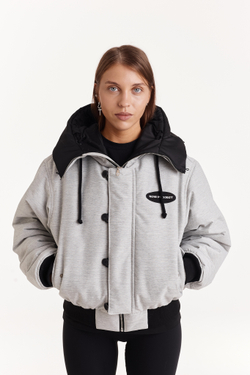 Bomber Alaska Grey Melange