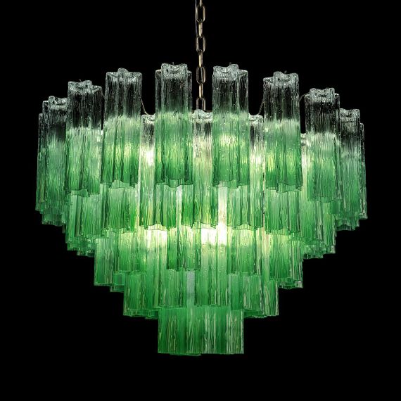 Подвесная люстра Loft IT Murano 10580/800 Clear green